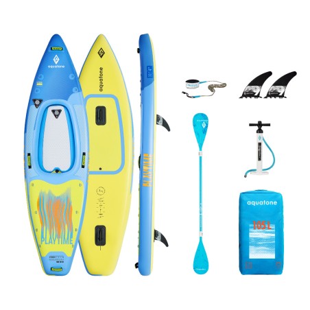 Paddle board hybride pour entraînement paddle et kayak