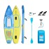 Paddle board hybride pour entraînement paddle et kayak