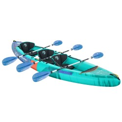 Kayak pour trois personnes pour des aventures en famille