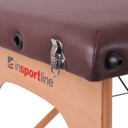 Table de massage en bois pliable pour professionnel - Grise