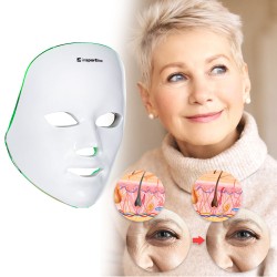 Masque pour le visage LED Thérapie par la lumière - Luminothérapie