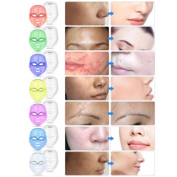 Masque pour le visage LED Thérapie par la lumière - Luminothérapie