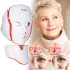 Masque de luminothérapie LED pour le visage et le cou Hilmana