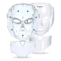 Masque de luminothérapie LED pour le visage et le cou Hilmana