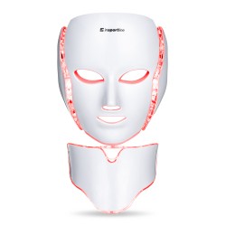 Masque de luminothérapie LED pour le visage et le cou Hilmana