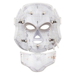 Masque de luminothérapie LED pour le visage et le cou Hilmana