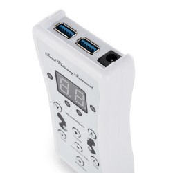 Masque de luminothérapie LED pour le visage et le cou Hilmana