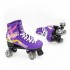 Rollers pour enfants avec éléments LED et châssis à deux rangées