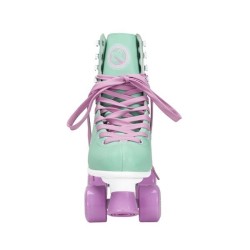 Rollers au design vintage avec châssis à deux rangées pour l'apprentissage