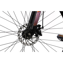 VTT Bleu avec fourche avant et dérailleur Shimano - Vélo tout terrain