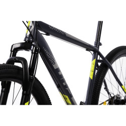 VTT Bleu avec fourche avant et dérailleur Shimano - Vélo tout terrain