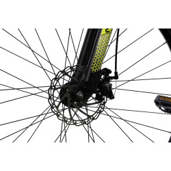 VTT Bleu avec fourche avant et dérailleur Shimano - Vélo tout terrain