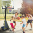 Panier de basket officiel avec support Poweride Dunkster - Utilisation intérieur et outdoor