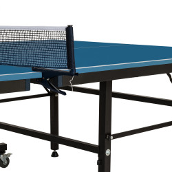 Table de ping-pong pliable en matériau massif Deluxe