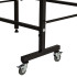 Table de ping-pong pliable en matériau massif Deluxe