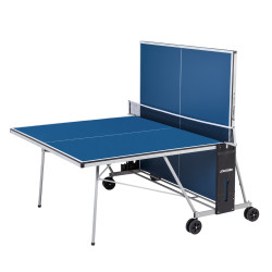 Table de ping-pong pour usage intérieur - roues de transport et système pliant