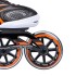 Rollers de slalom orange/noir pour riders avancés roulements ABEC 9