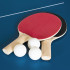 Table de tennis de table Poweride Sunny Mini - Compacte pour enfants et adultes