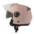 Casque de moto pour femme avec pare-soleil extractible- Rose