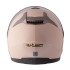 Casque de moto pour femme avec pare-soleil extractible- Rose