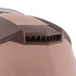 Casque de moto pour femme avec pare-soleil extractible- Rose