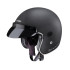 Casque de moto avec visière fumée