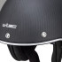 Casque de moto élégant léger en fibre de carbone - visière amovible