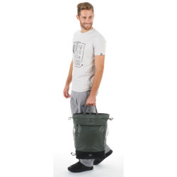 Sac à dos d'alpinisme - fermeture par cordon de serrage et sangle