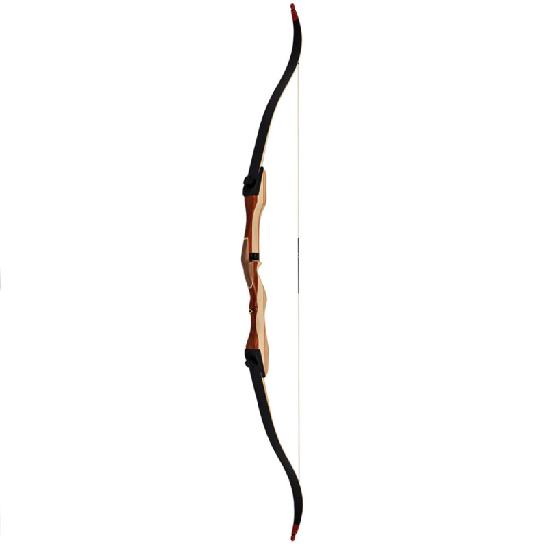 Arc recourbé pliable pour le tir