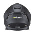 Casque de moto W-TEC Integra Solid - Matt Black - visière anti rayures