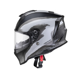 Casque de moto W-TEC Integra Graphic avec visière teintée - Noir ou Vert