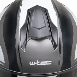 Casque de moto W-TEC Integra Graphic avec visière teintée - Noir ou Vert