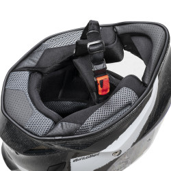 Casque de moto W-TEC Integra Graphic avec visière teintée - Noir ou Vert