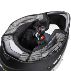 Casque de motocross polyvalent avec visière amovible - Noir mat