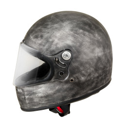 Casque de moto W-TEC Style Vintage - Fermeture double anneaux