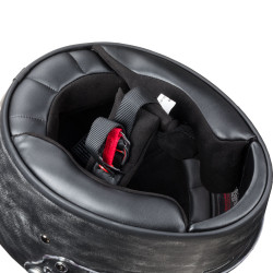 Casque de moto W-TEC Style Vintage - Fermeture double anneaux