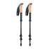 Bâtons de trekking en carbone 3 pièces télescopique - housse de protection