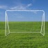 But de football pour tirs de précision avec tubes en acier