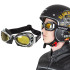 lunettes de moto teintée
