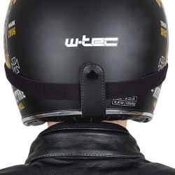 Lunettes de moto teintée vintage - rembourrage en mousse