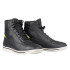 Chaussures de moto - Baskets de moto montantes - Noir-Gris