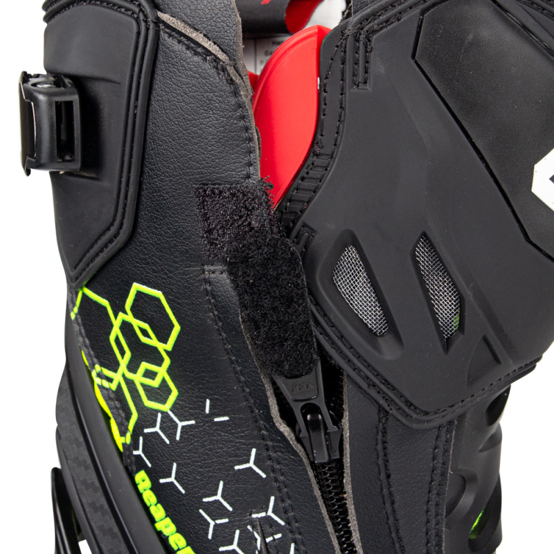 Bottes Moto Femme QUEEN HELENA S277 – Cuir Véritable, Talon 5 Cm, Fermeture Éclair Latérale – Style Classique Et Confortable
