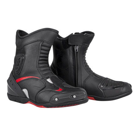 Bottes de moto en cuir synthétique