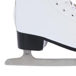 Patins à glace pour femmes avec chaussure souple et résistante au gel