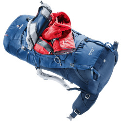 Sac à dos d'expédition de 60 + 10 litres pour randonnée en montagne avec poche d'hydratation