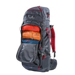 Sac à dos de randonnée et trekking avec housse de pluie - 75L