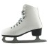 Patins à glace blancs avec doublure intérieure couteaux en acier