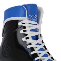 Patins à glace récréatif pour femmes design noir résistants au gel