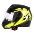 Casque de moto modulaire à pare-soleil