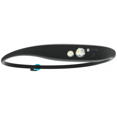 Lampe frontale noire